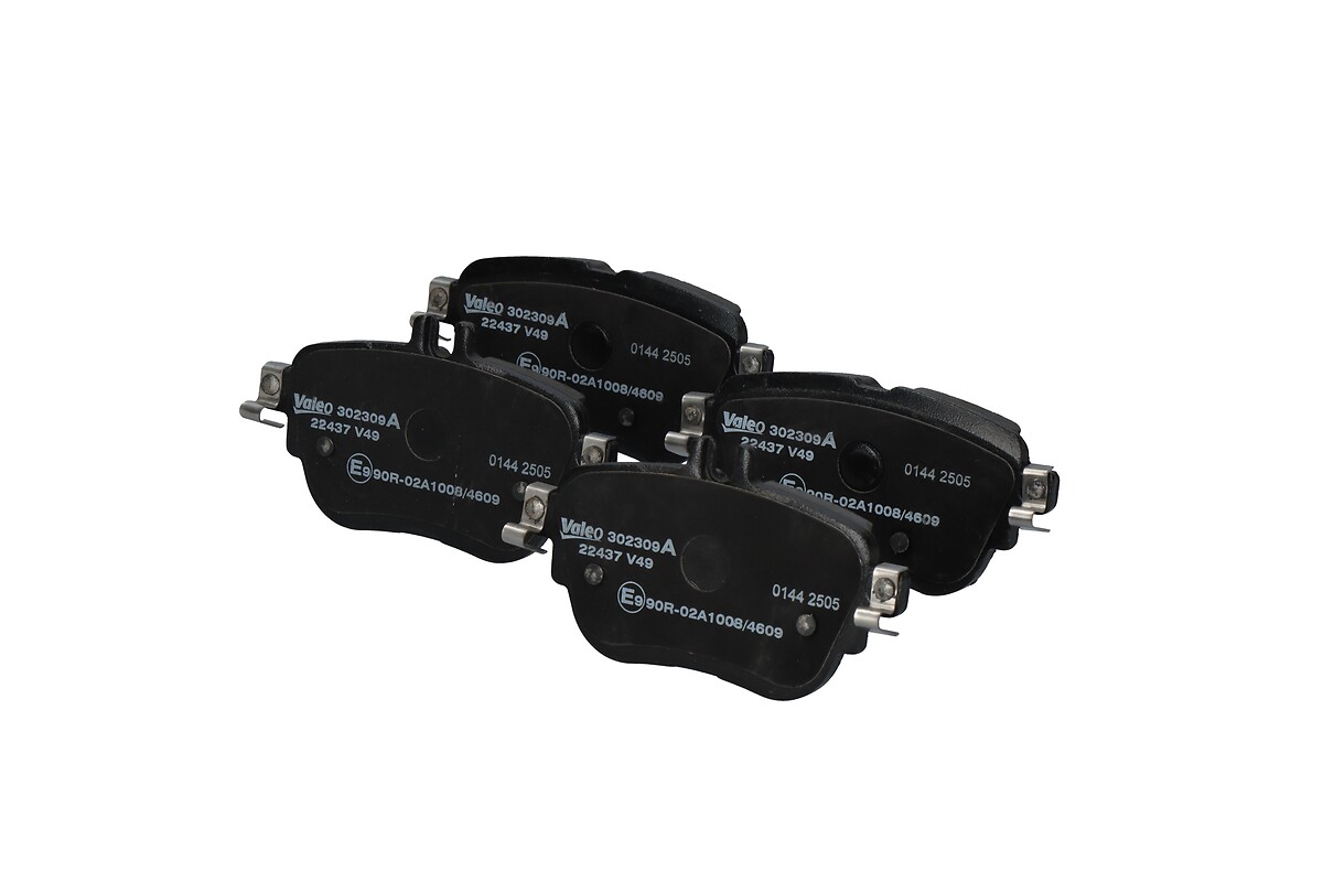 Jeu de 4 plaquettes de frein VALEO ref. 302309A